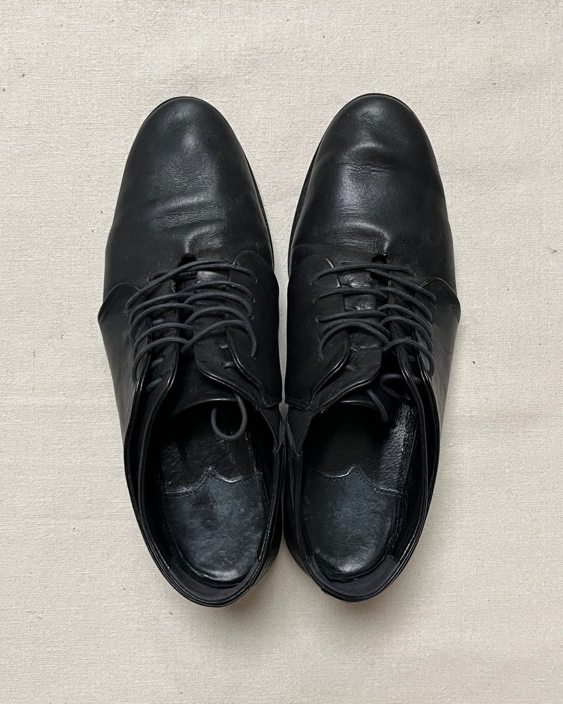 요지야마모토 레이어드 레이스업 슈즈 Y’s yohji yamamoto 상품이미지4