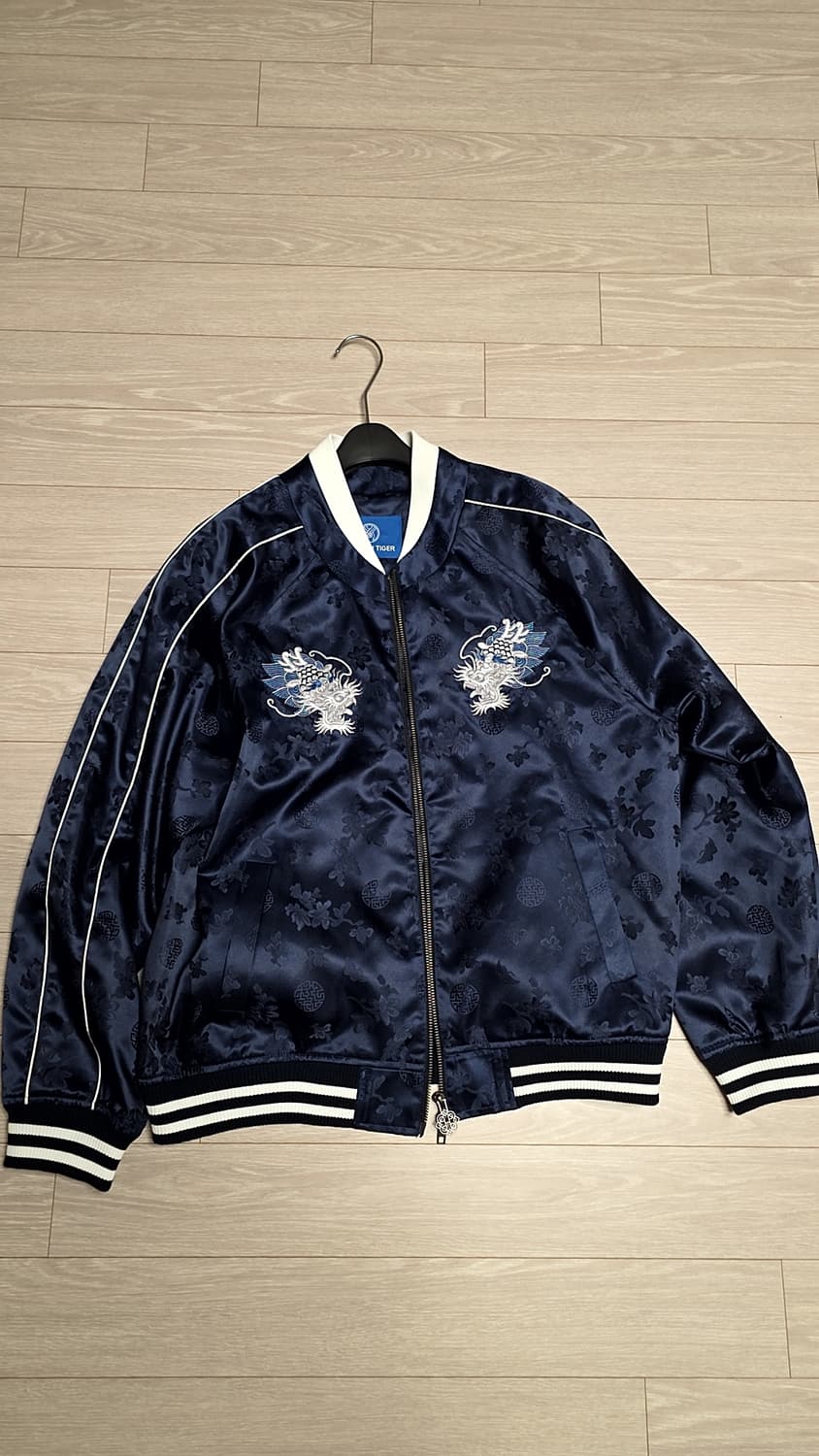 하플리 조선호랑이 코리아 수베니어 자켓 청룡 네이비 L 상품이미지1