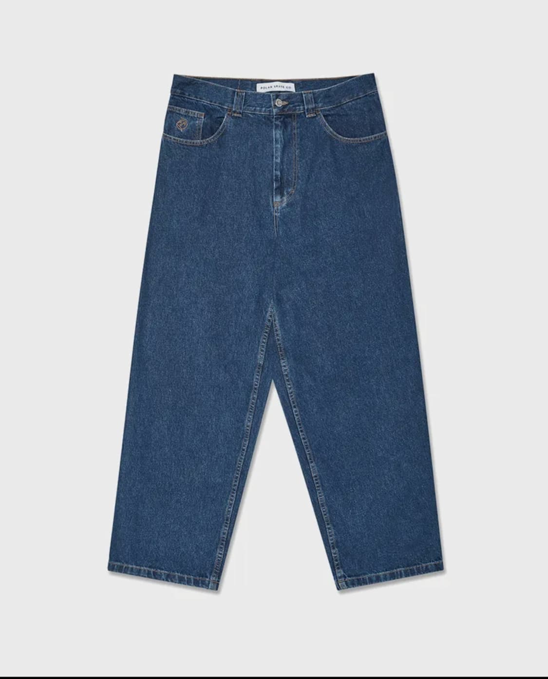 [M] 폴라스케이트 빅보이 팬츠 다크블루 상품이미지1