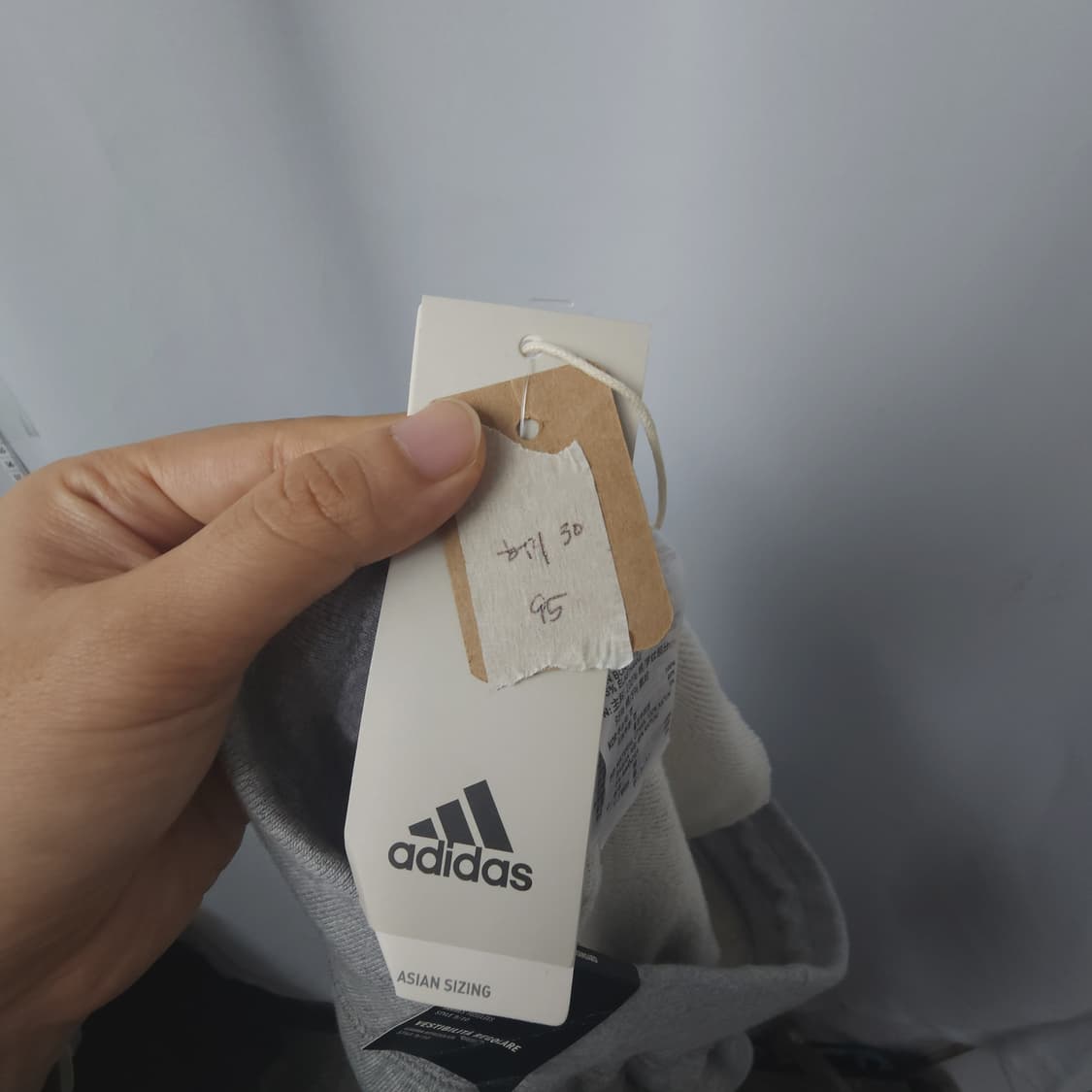 허리 ~30 아디다스 새상품 회색 조거팬츠  상품이미지6