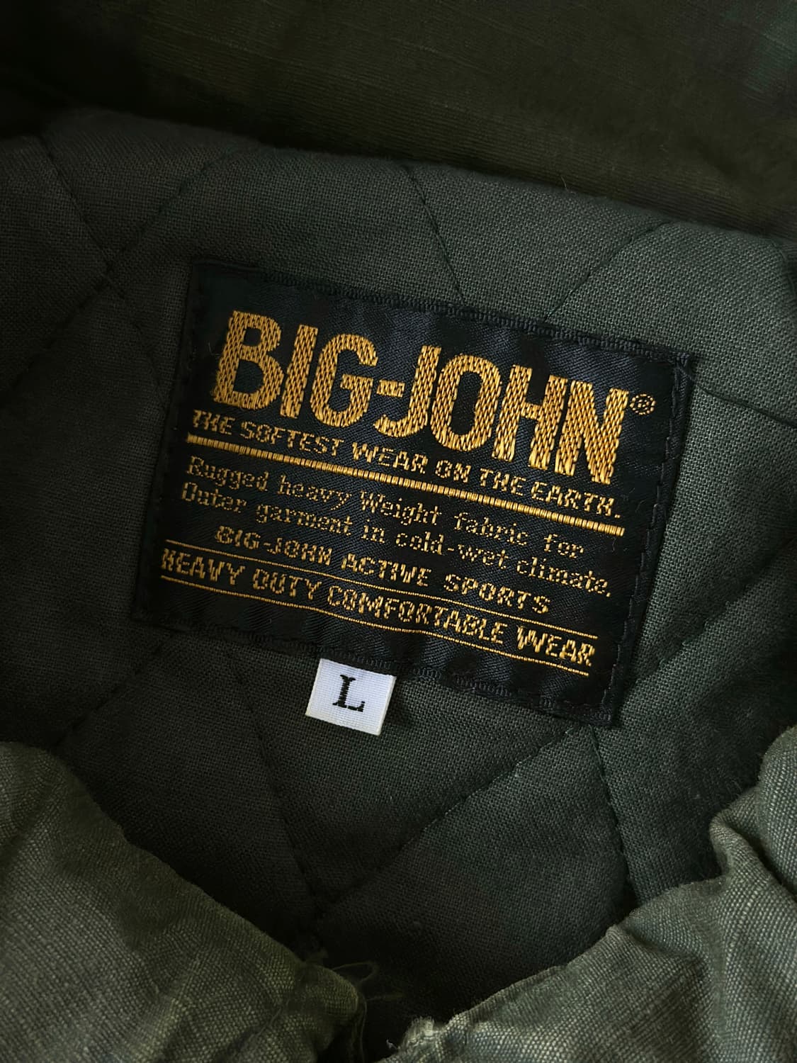 90s 빈티지 빅존 M65 퀼티드 필드 자켓 상품이미지7