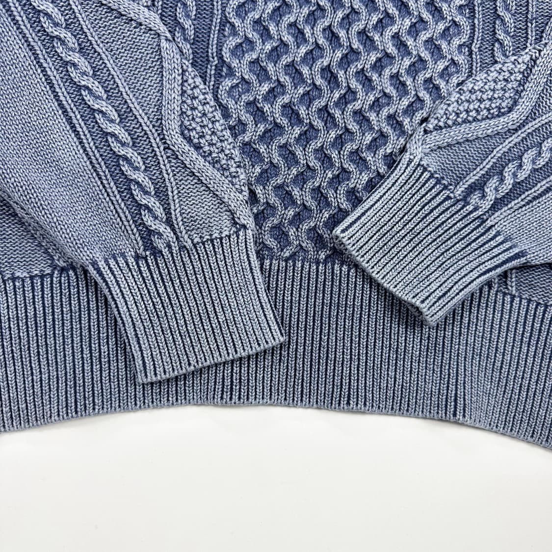 이스트로그 빈티지 케이블 니트 스웨터 M 상품이미지4