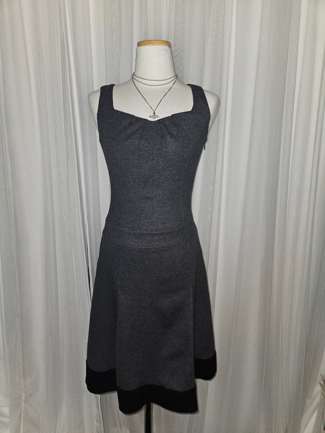 le souk 윈터그레이 셔링 드레스 상품이미지2