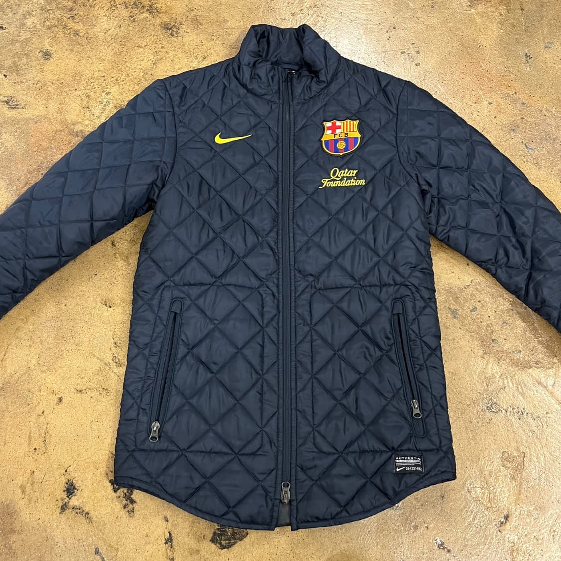 [정품/S] 나이키 바르셀로나 퀼팅 자켓 패딩 점퍼 b10 상품이미지3