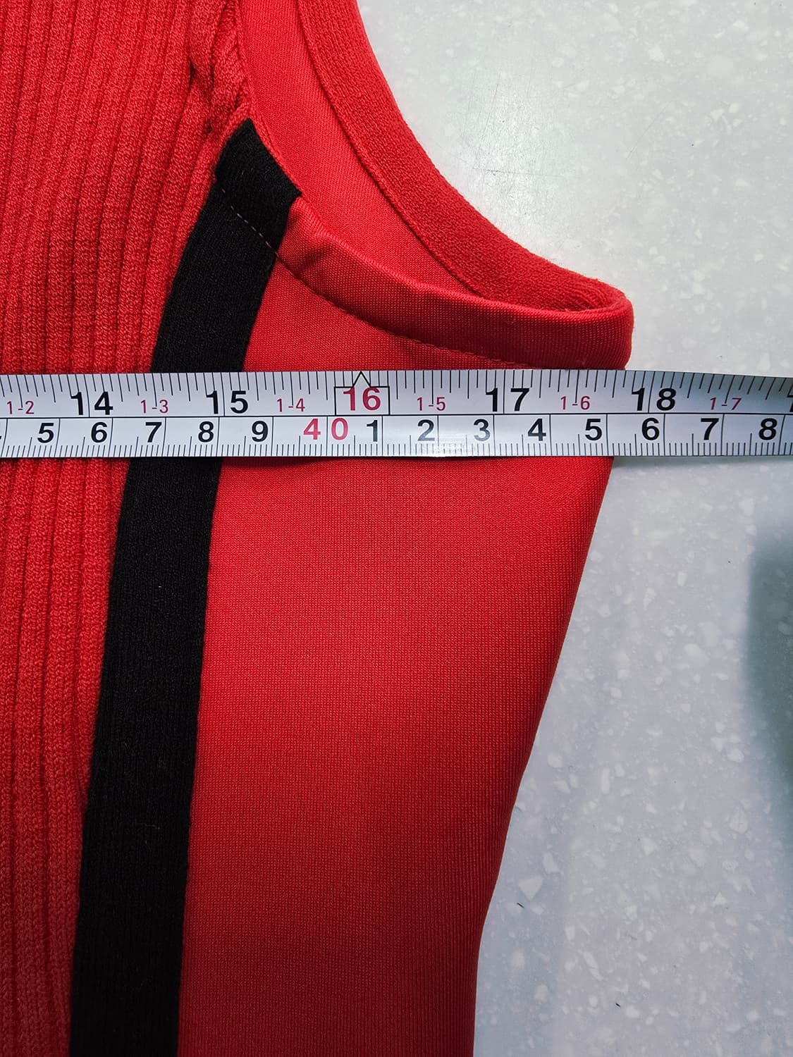 까스텔바작 여성 니트 베스트 레드95 상품이미지7