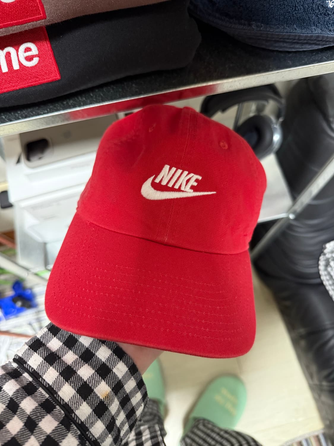 나이키 헤리티지 볼캡 레드 상품이미지1