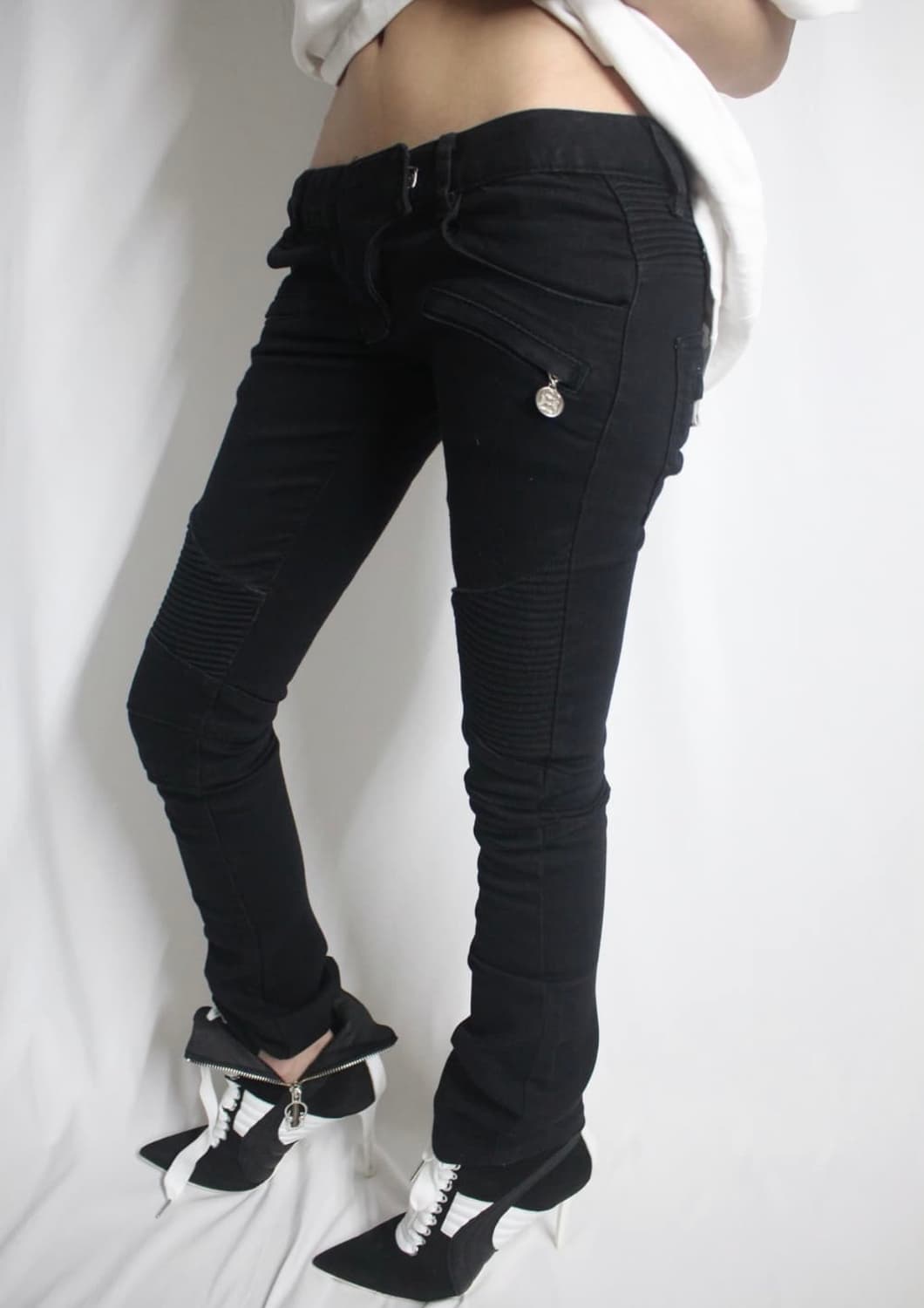 발망 biker panel slim-straight jean 상품이미지5
