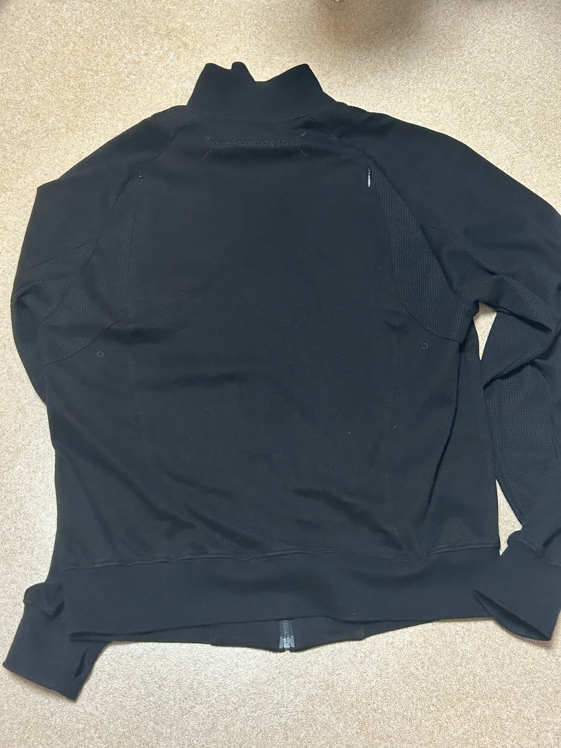 MPa CONTRAST ZIPPED JACKET(black) 상품이미지3