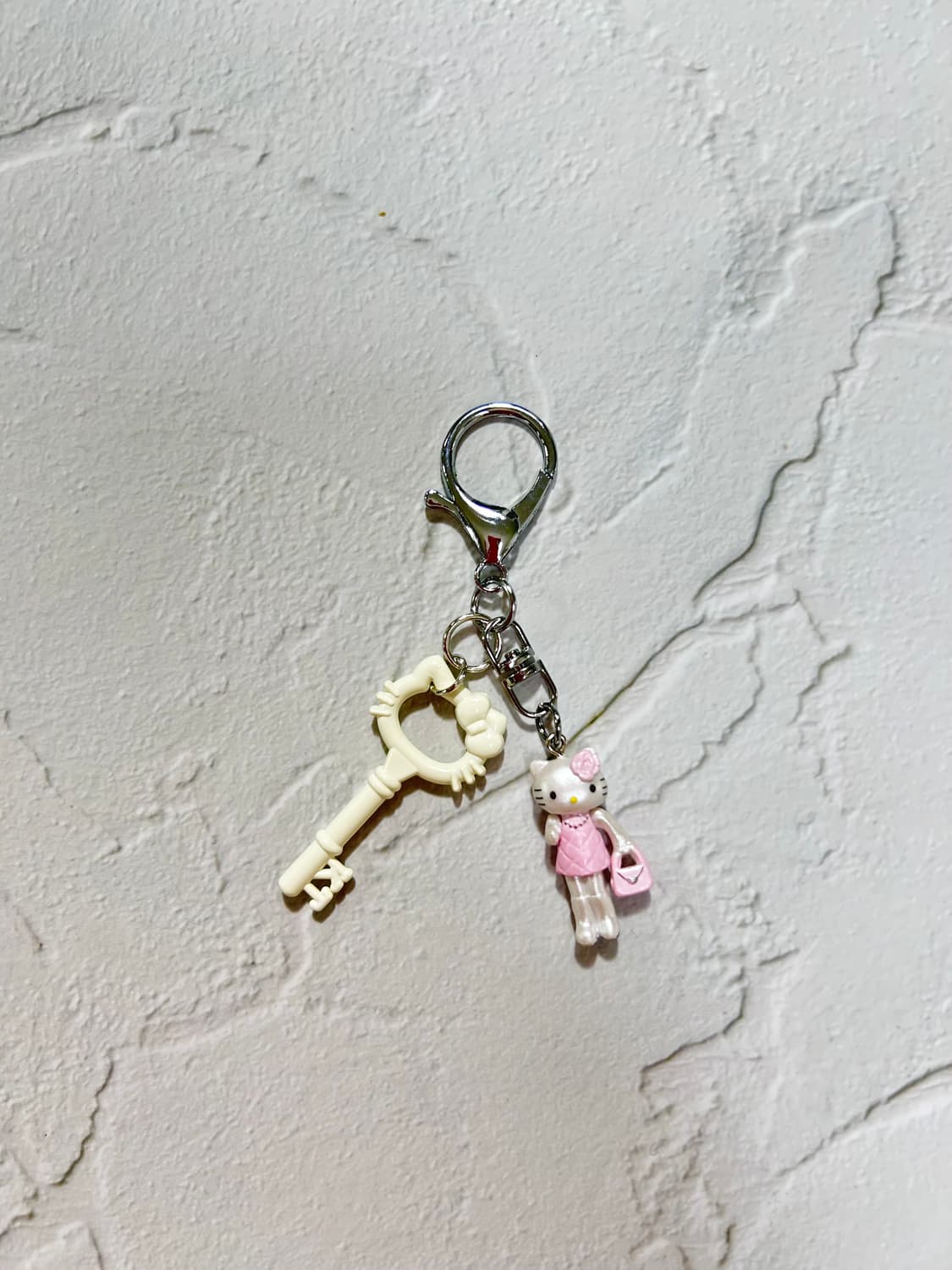 키티 커스텀키링 (핑크 / 레드 /아이보리 ver.) 상품이미지7