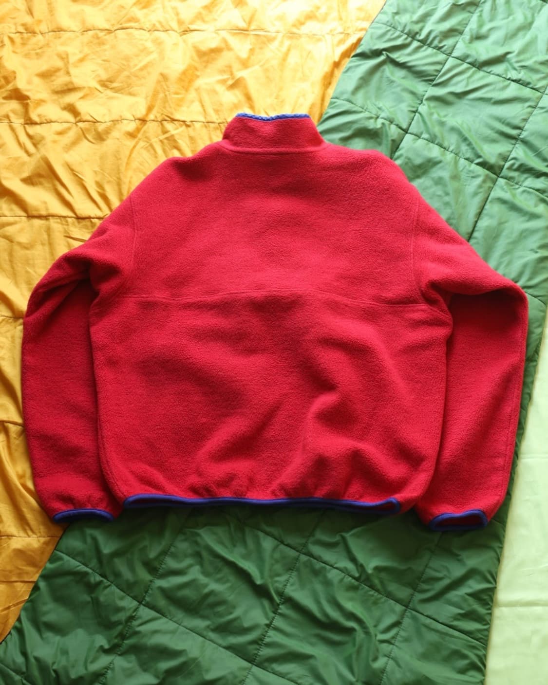 파타고니아 90s 빈티지 신칠라 스냅티 플리스 레드 상품이미지9