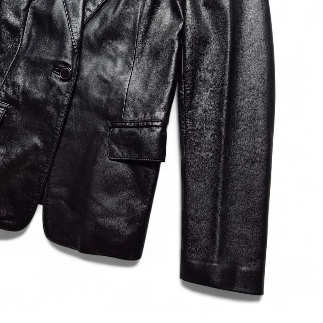 [XS] 빈티지 양가죽 블레이저 자켓 상품이미지5