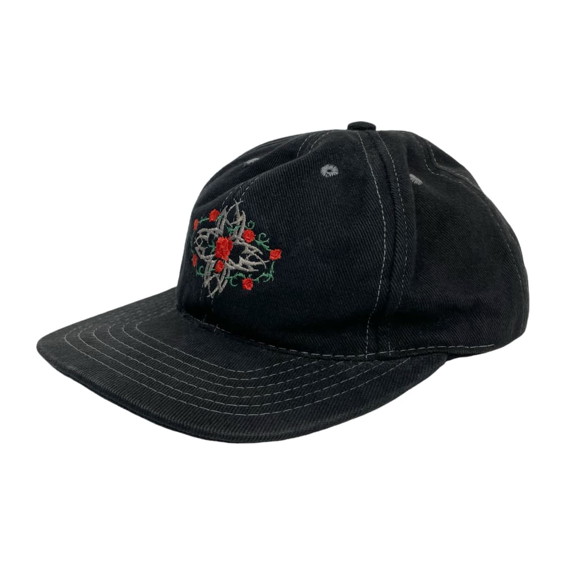 90s drill 자수 빈티지 모자 상품이미지1