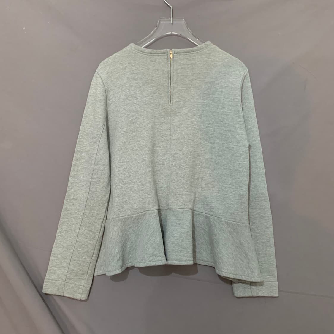 1 BEAKER 비이커 플레어 프릴 롱슬리브 긴팔티 상품이미지2