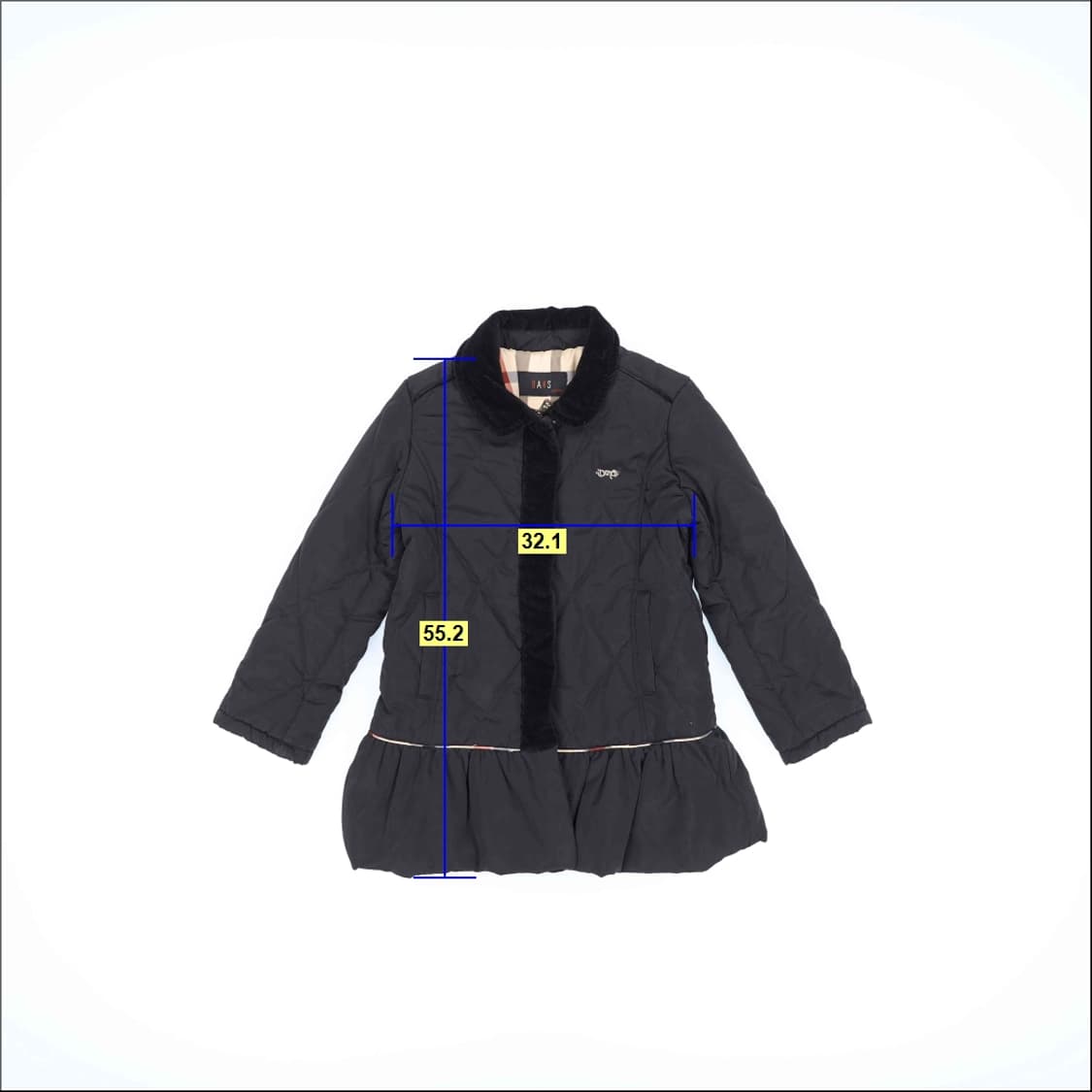 [120] 닥스 키즈아동 프릴 경량패딩자켓 1210H1 상품이미지5