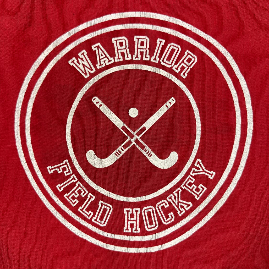 빈티지 90s Russell Hockey Hoodie 러셀 하키팀 후드티 상품이미지4