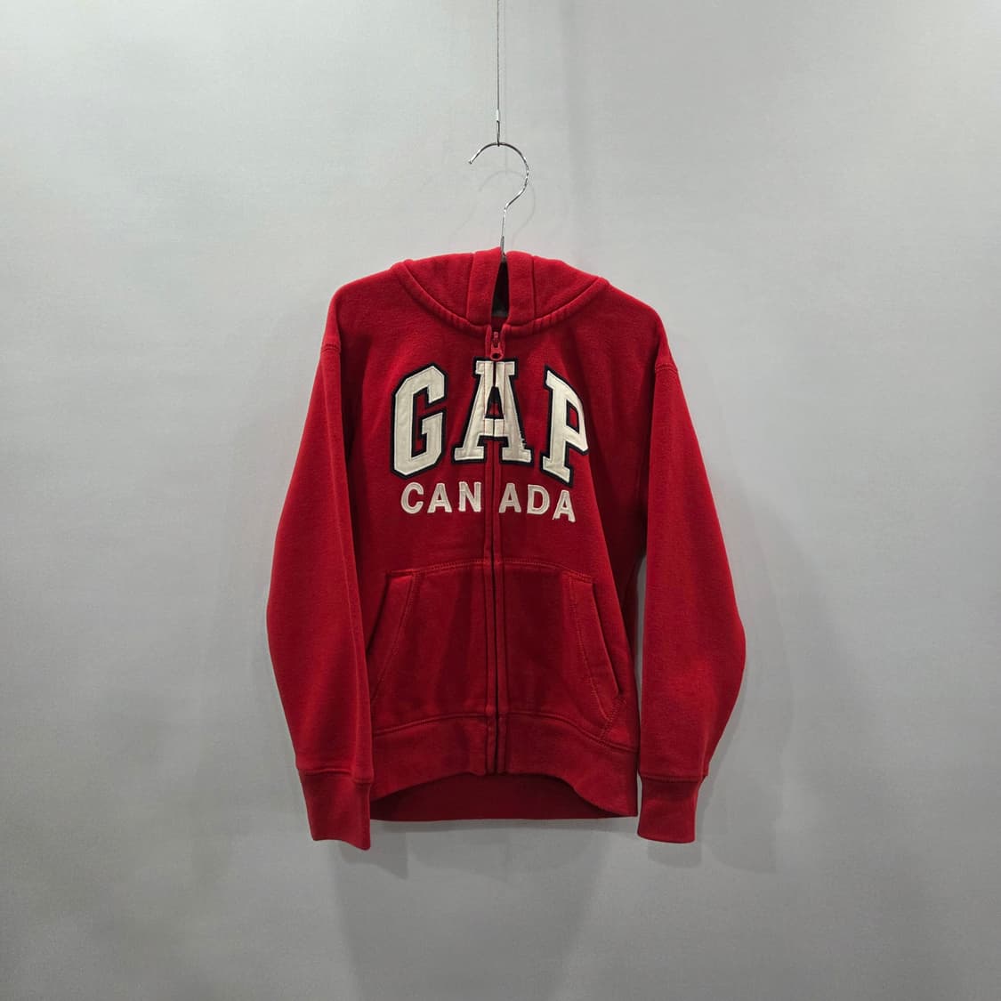 갭 키즈 스펠로고 기모 후드집업 S/6/7 상품이미지1