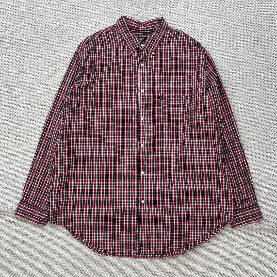 랄프로렌 진스 체크셔츠 r2546 상품이미지1