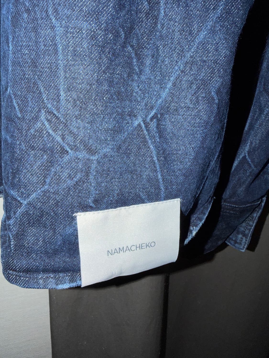 나마체코 eveh 데님셔츠 XL 상품이미지4