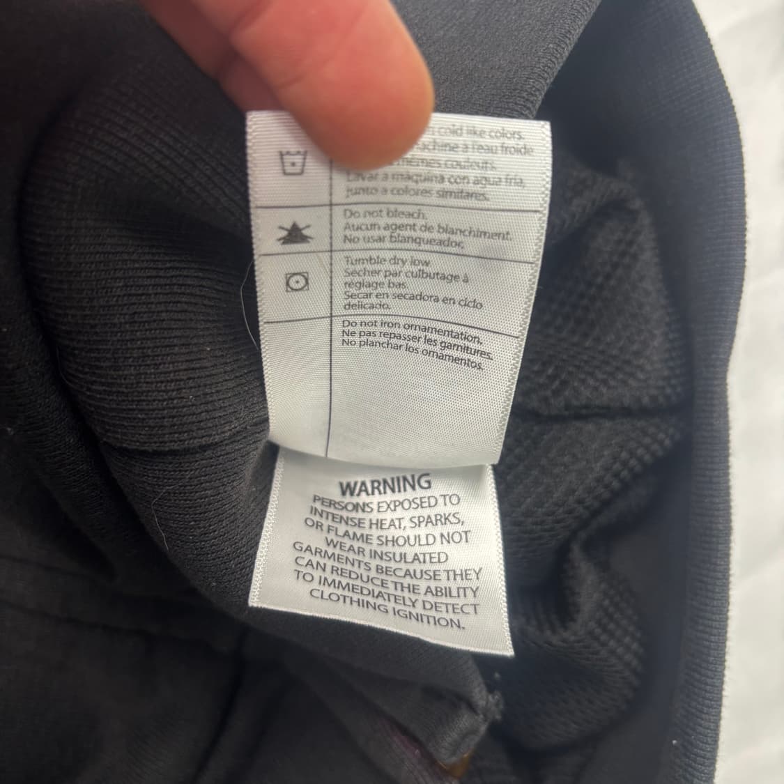 칼하트 블랙 써멀 후드집업 L 상품이미지9