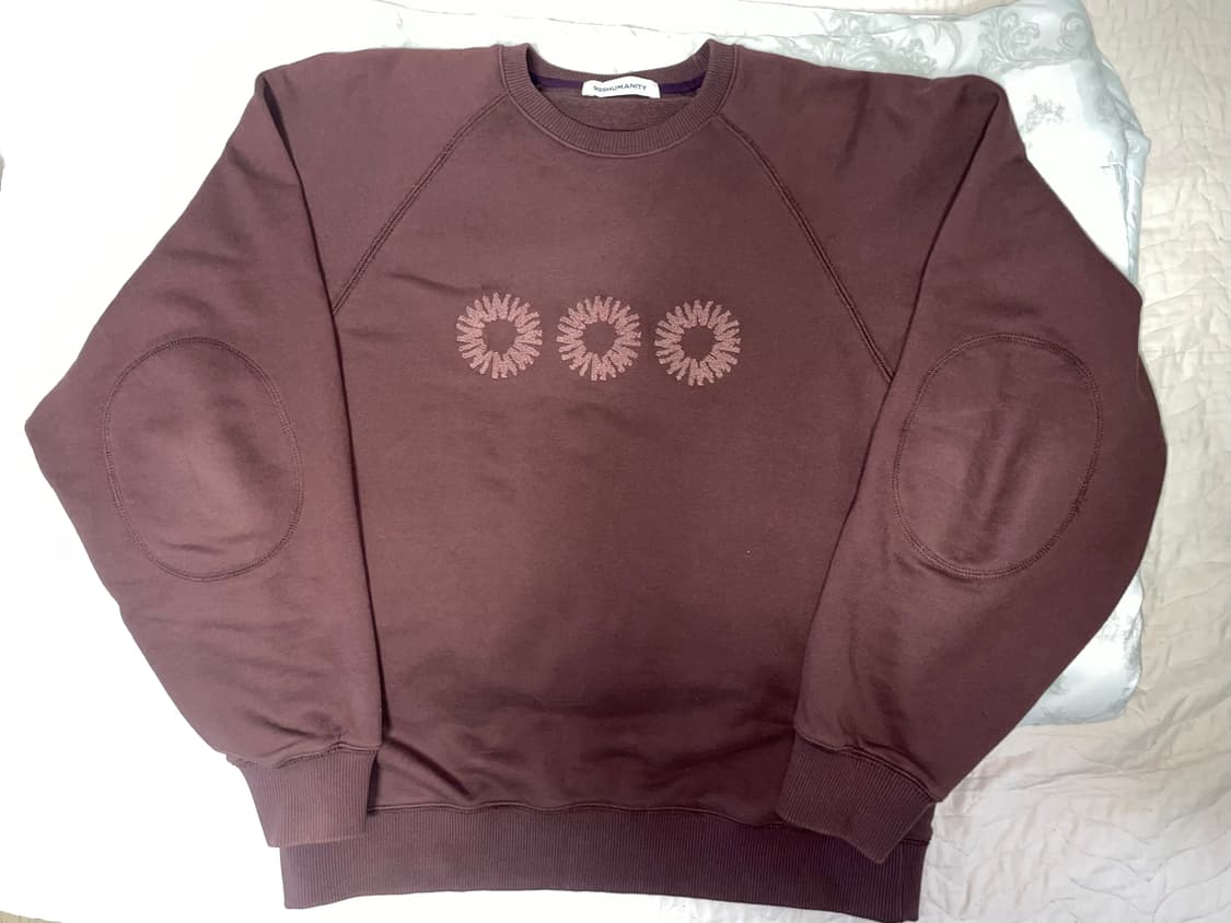 999휴머니티 EVD 스웻 맨투맨 (브라운) 상품이미지1