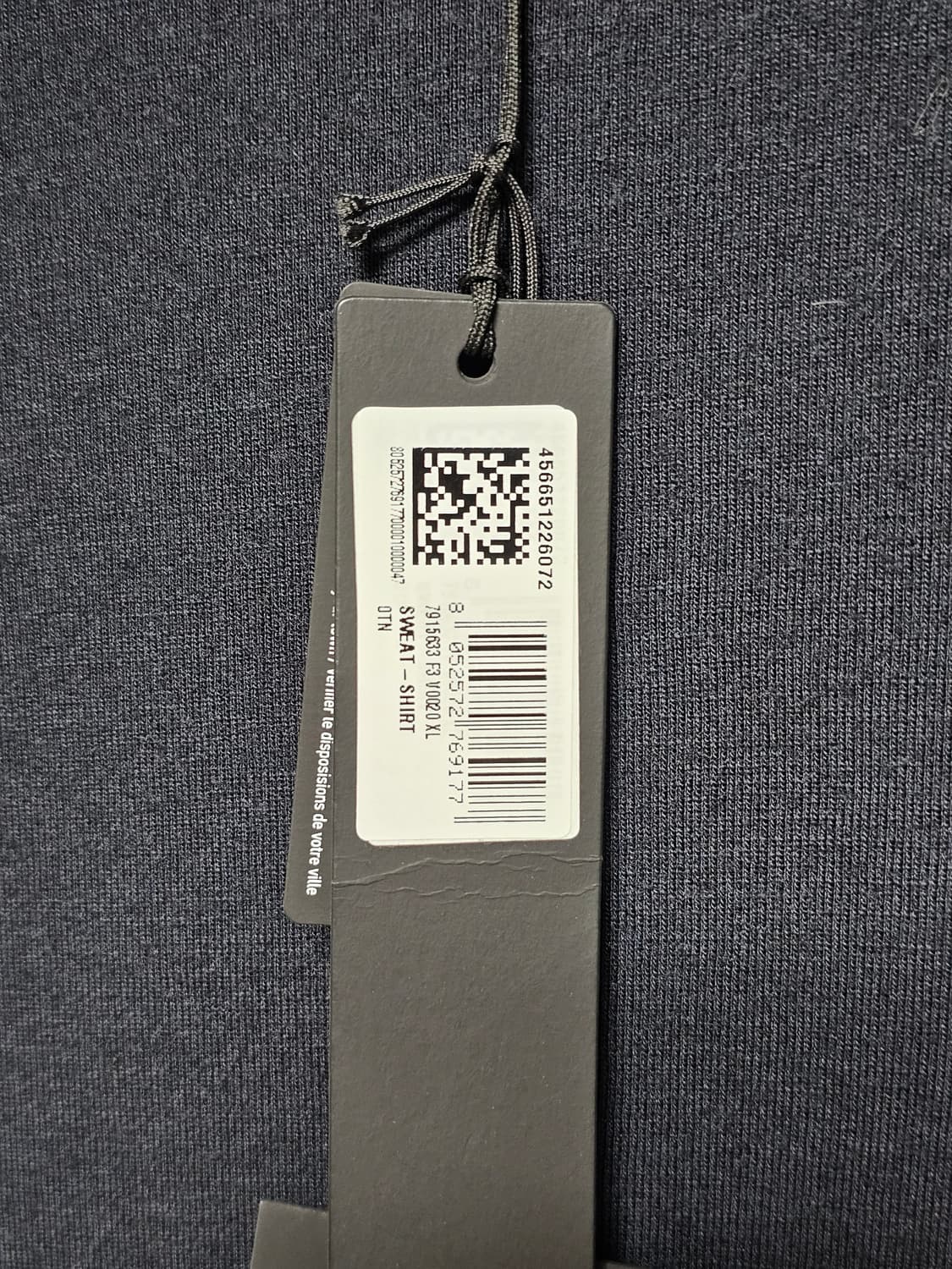 스톤아일랜드 고스트 피스 코튼 저지 크루넥 스웨트셔츠 (새 상품) 상품이미지3