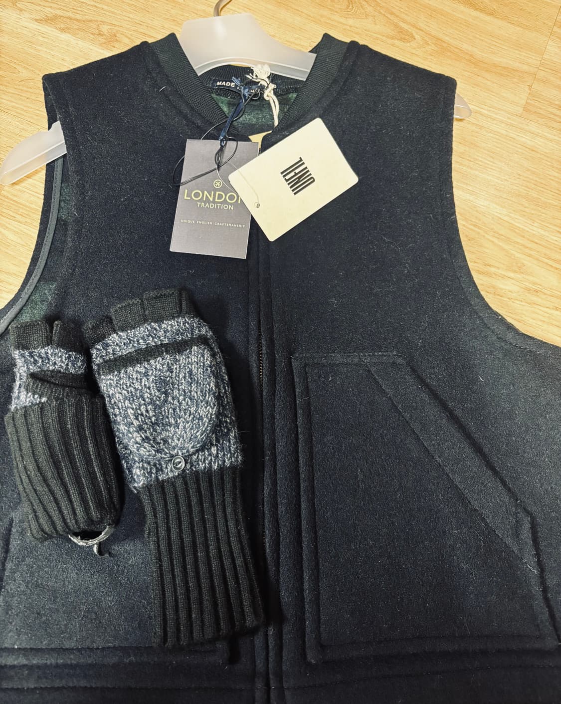 Unfil 언필 비이커 울 니트 베스트  상품이미지5