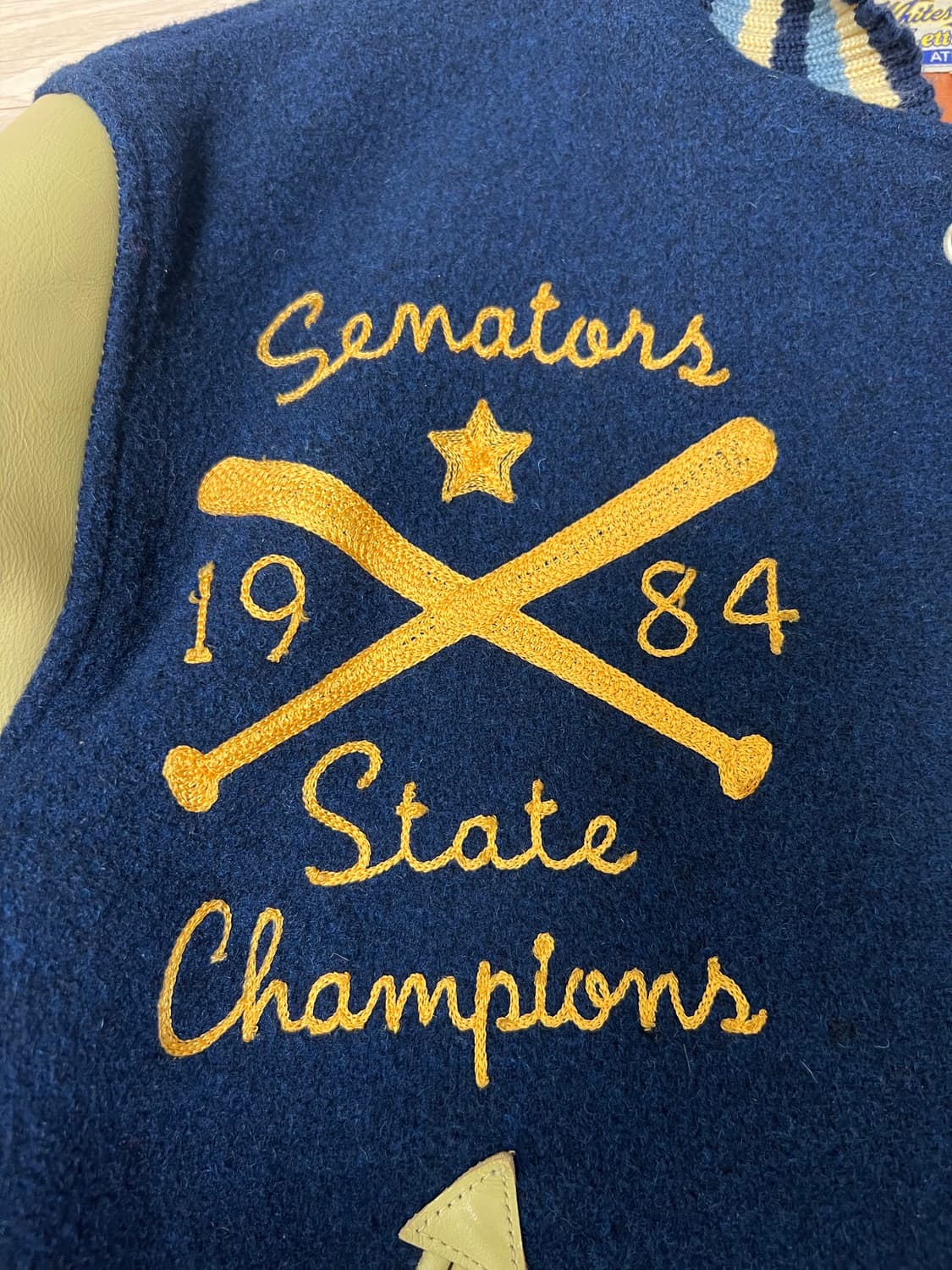 화이츠빌 / 90s 오리지널 워싱턴 세나토스 바시티 / 38 상품이미지2