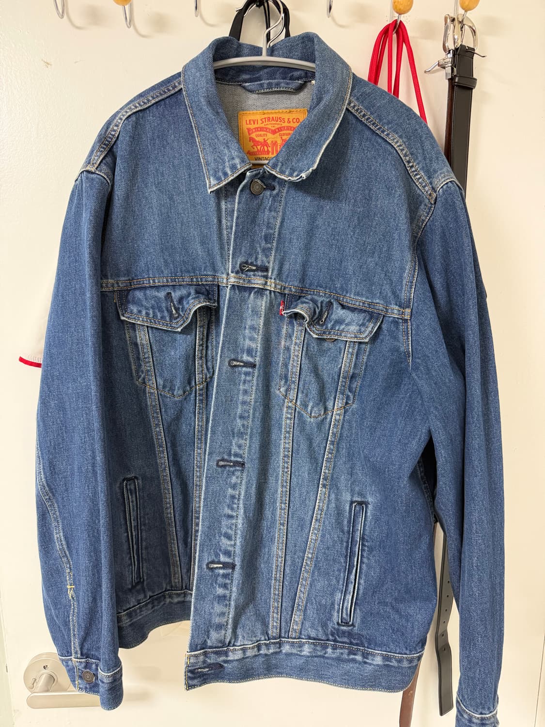 리바이스 빈티지 핏 데님 트러커 재킷L 상품이미지2