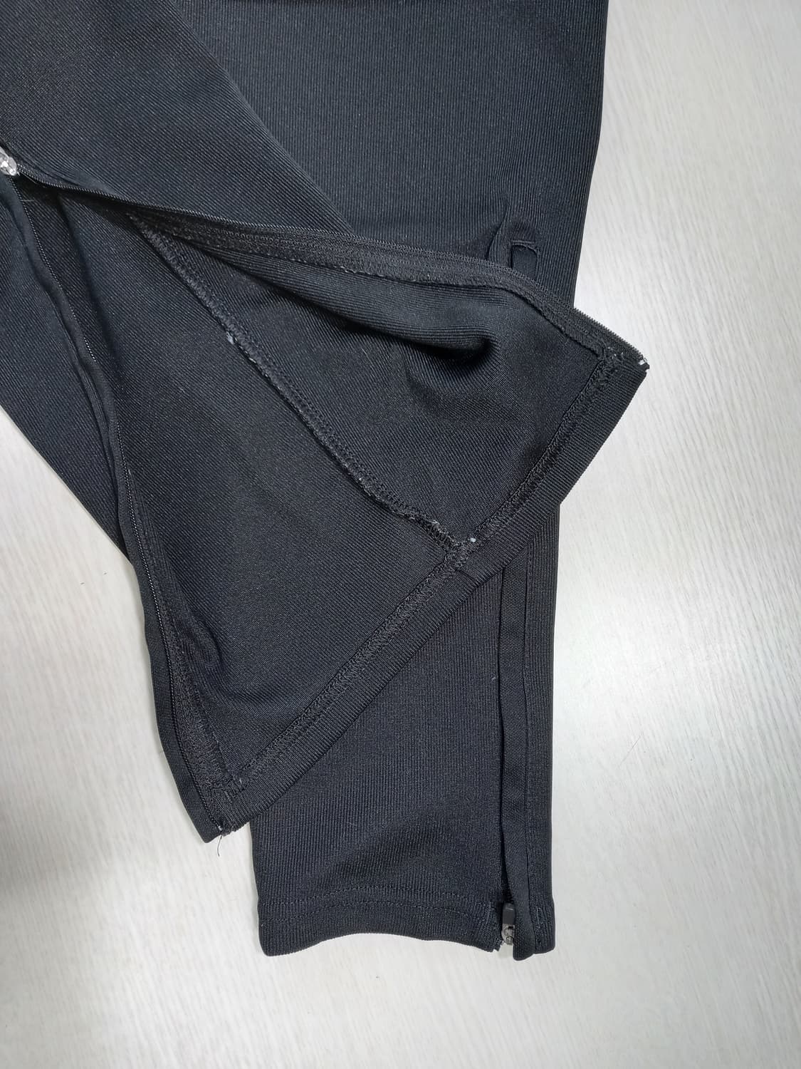 32 adidas Climalite 밴딩 스판 조거팬츠 블랙 32-360 상품이미지5