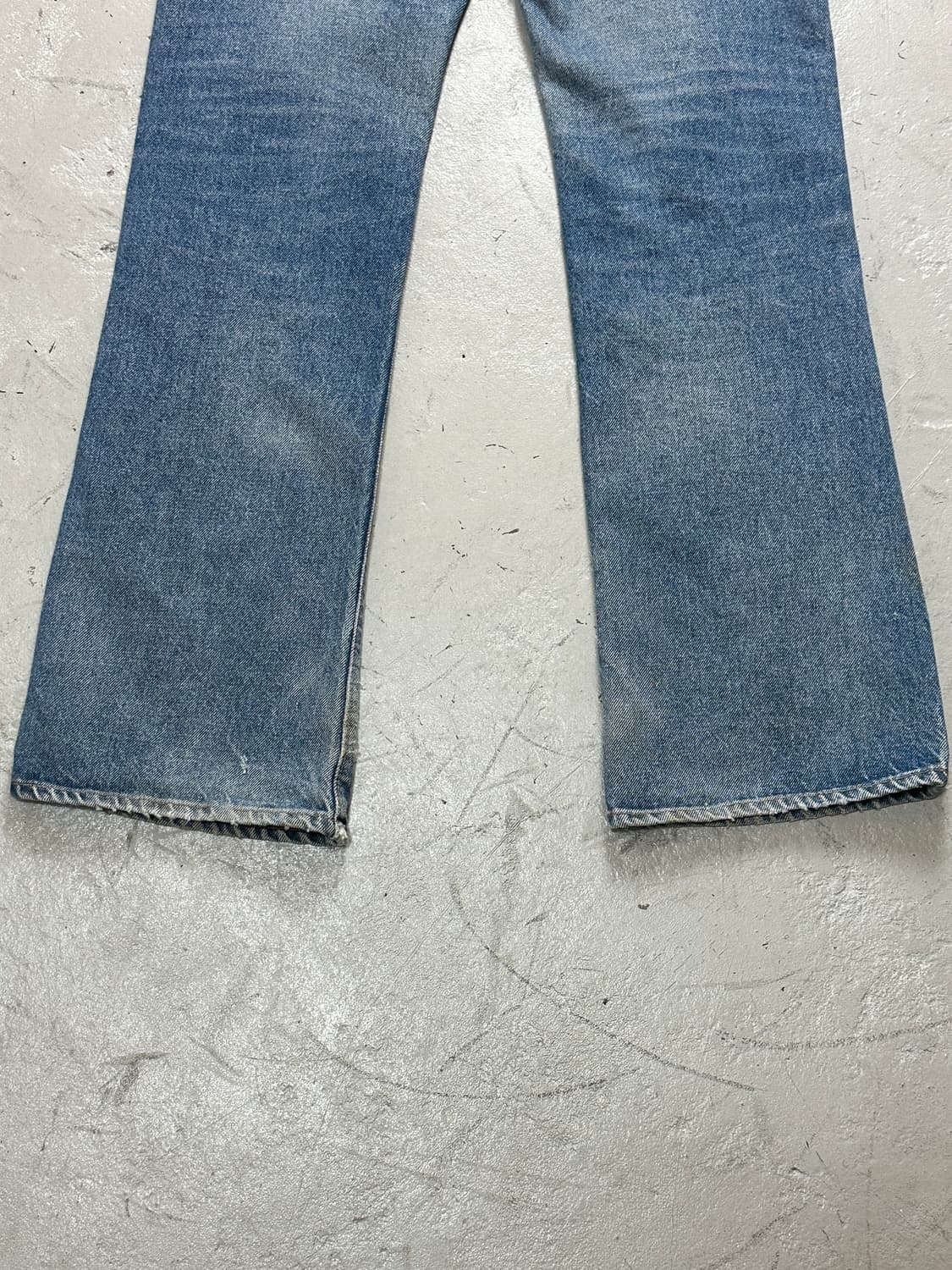 80's USA Made 리바이스 517 부츠컷 플레어진 체인스티치 상품이미지8