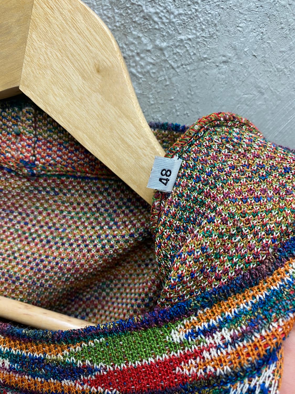 [48] 90s Missoni 미쏘니 이태리 메이드 에스닉 니트 상품이미지9