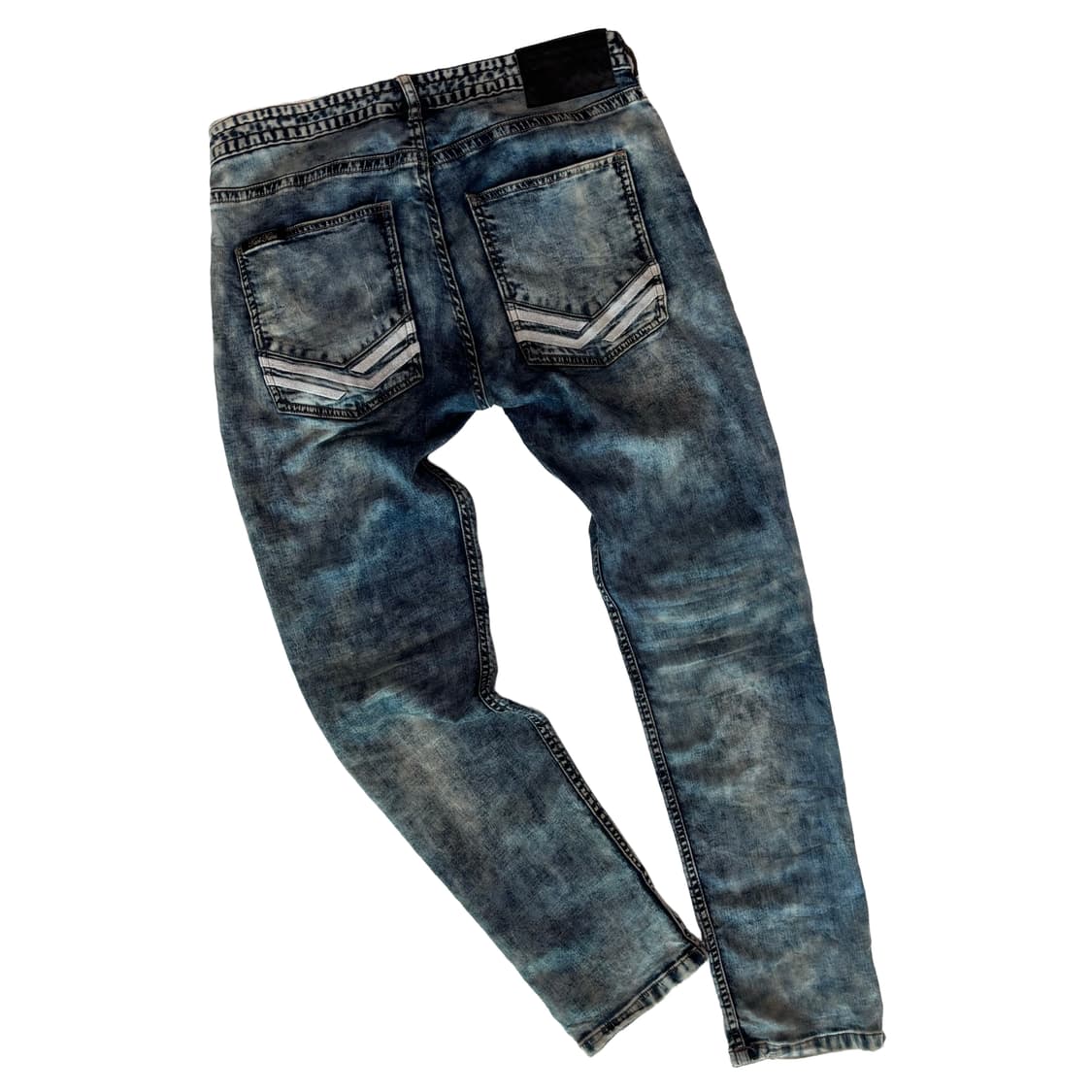 칼카니(Karl Kani) 90s 올드스쿨 스노우 워싱 데님 상품이미지4