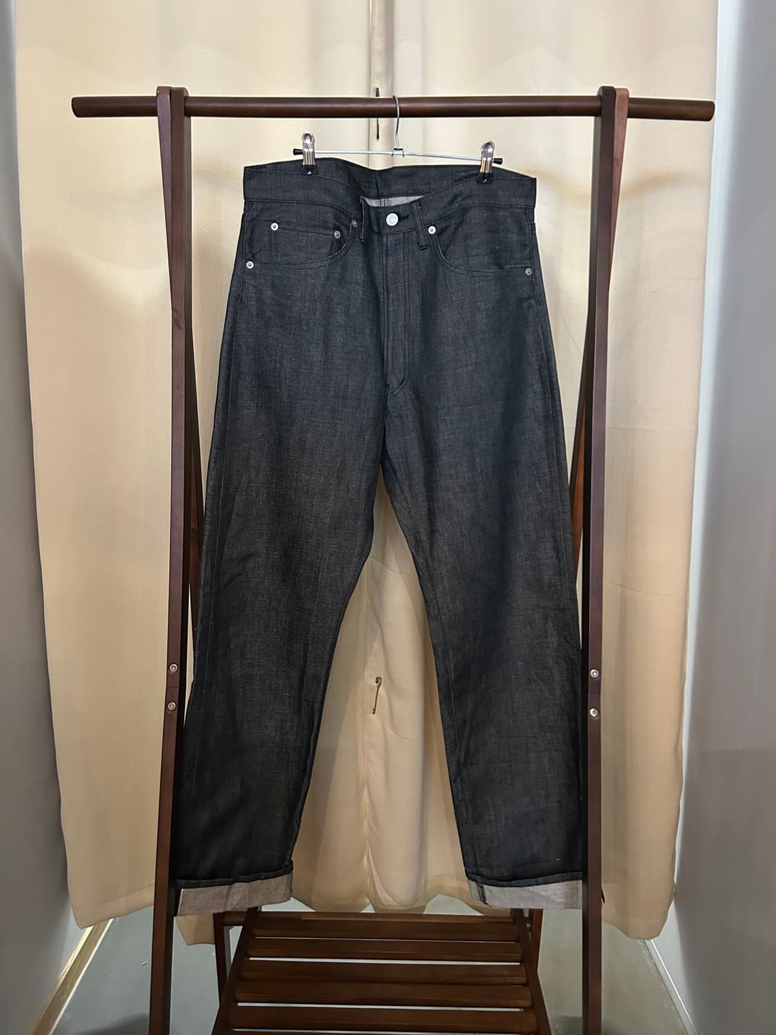 GOODENOUGH 굿이너프 후지와라히로시 프라그먼트 셀비지 데님 상품이미지1