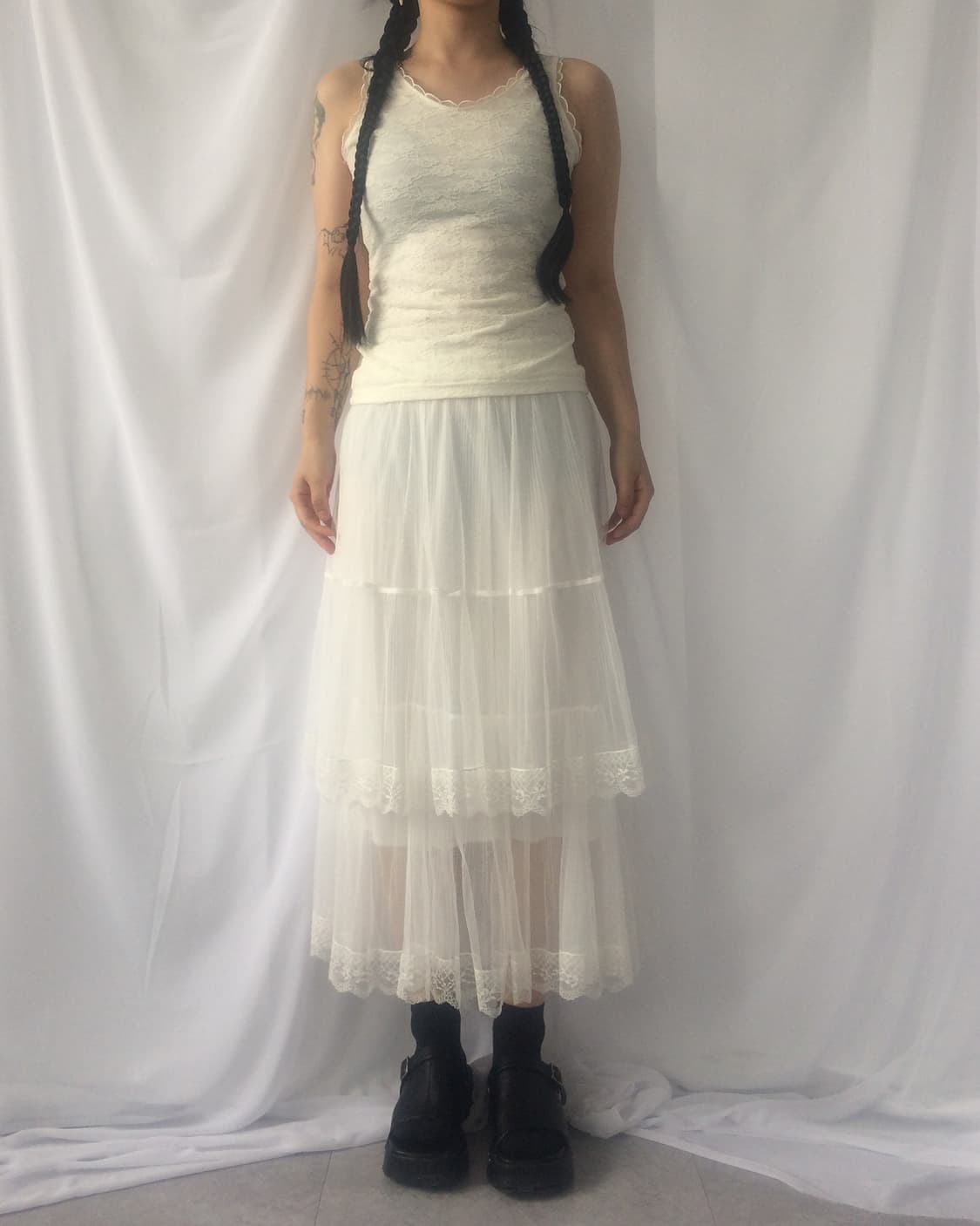 Lace sleeveless 상품이미지1