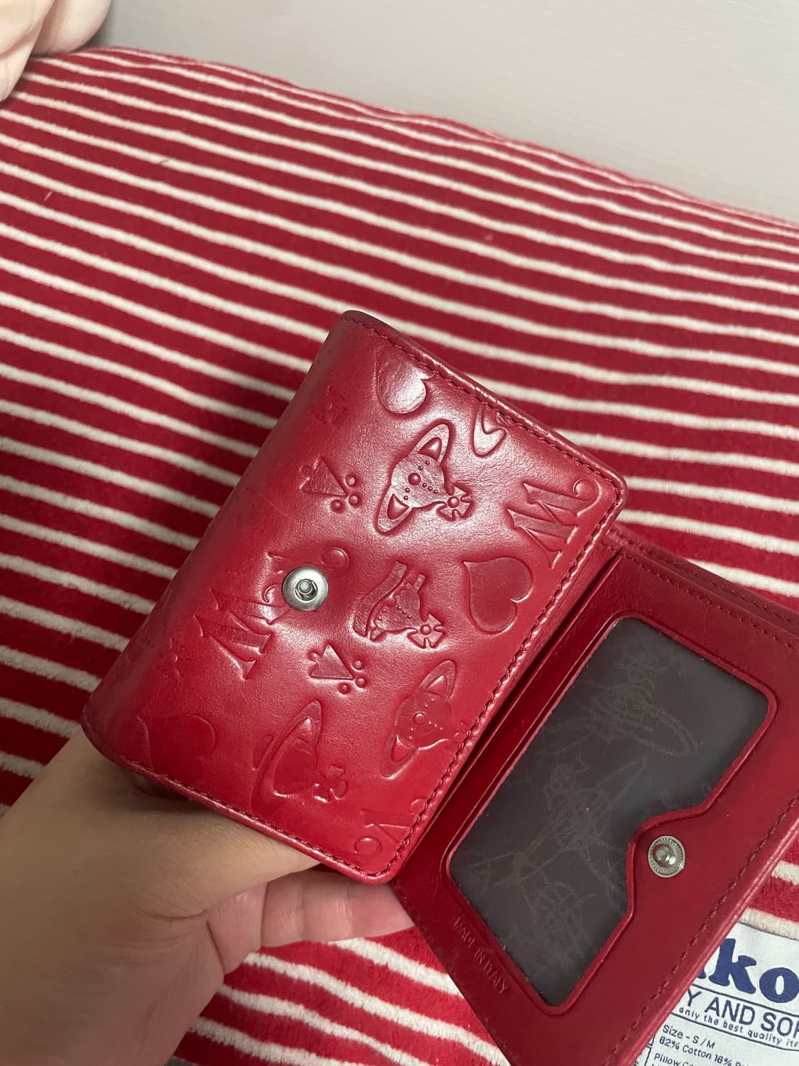 비비안 하트퀄팅 지갑 상품이미지3