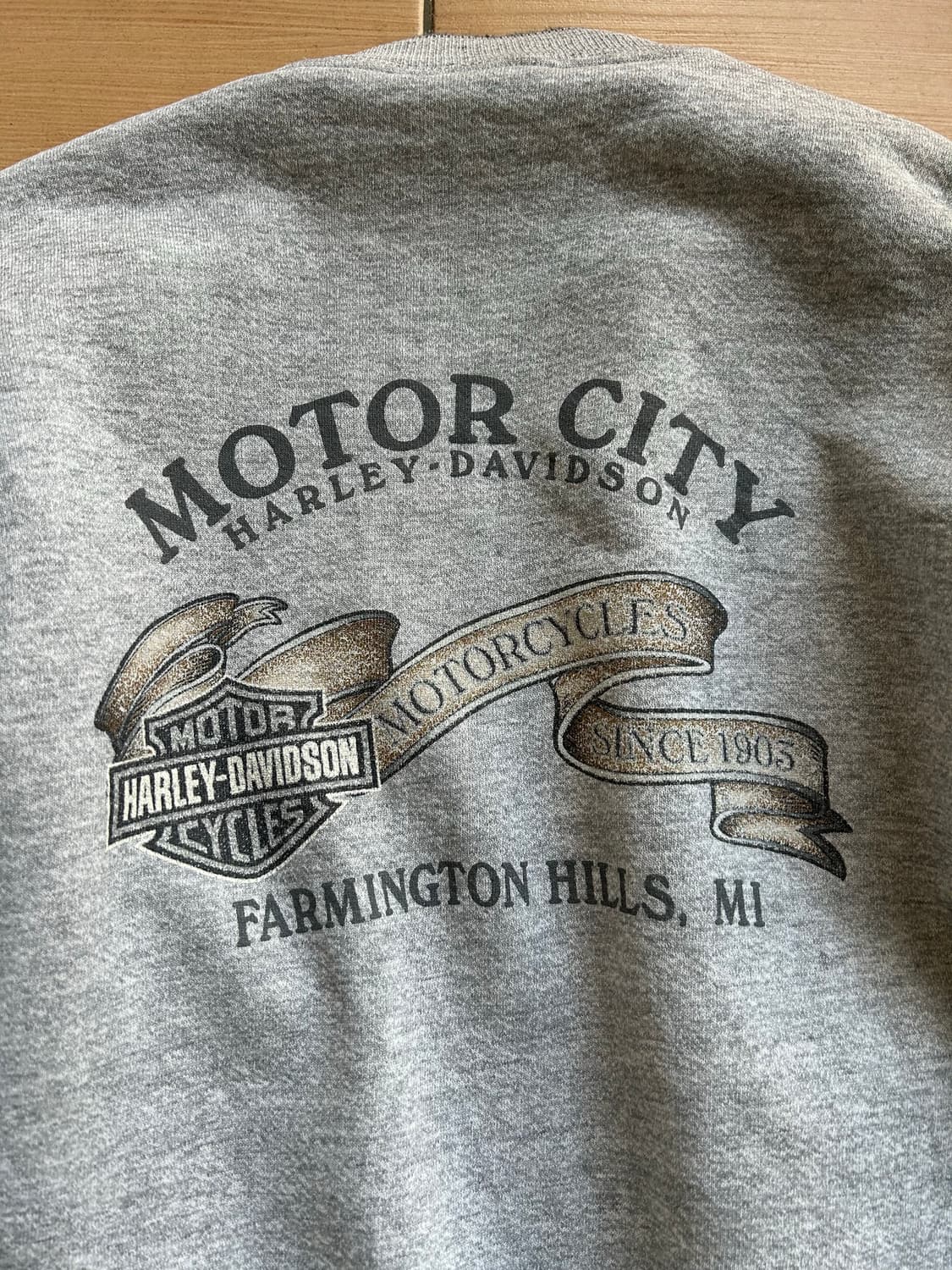 90’s 할리데이비슨 스웻집업자켓 상품이미지7