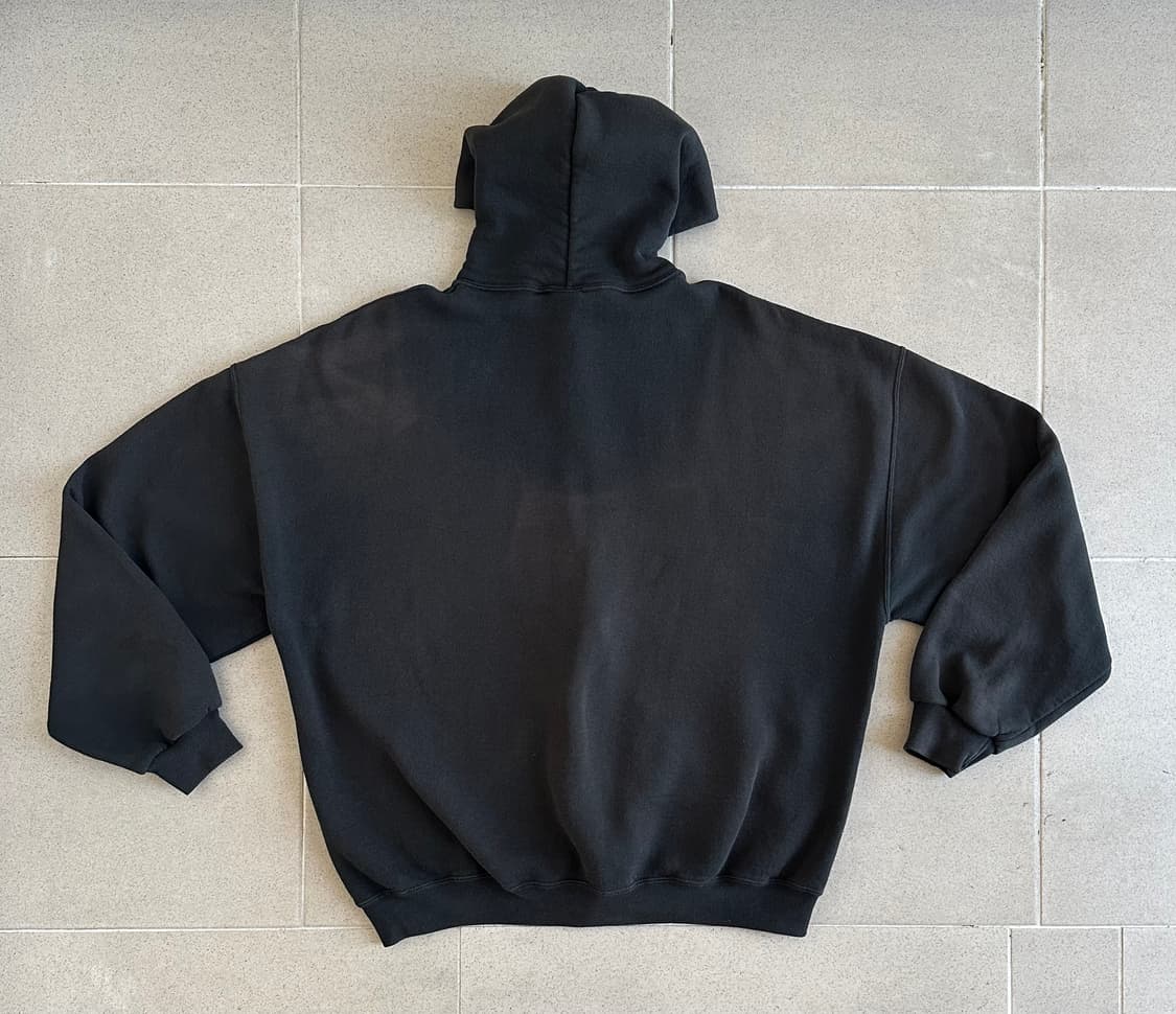 90s 빈티지 러셀 후드집업 블랙 XXL 상품이미지2