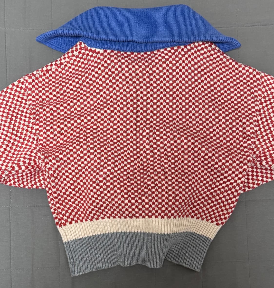 플랙 아노락 니트 집업 상품이미지2