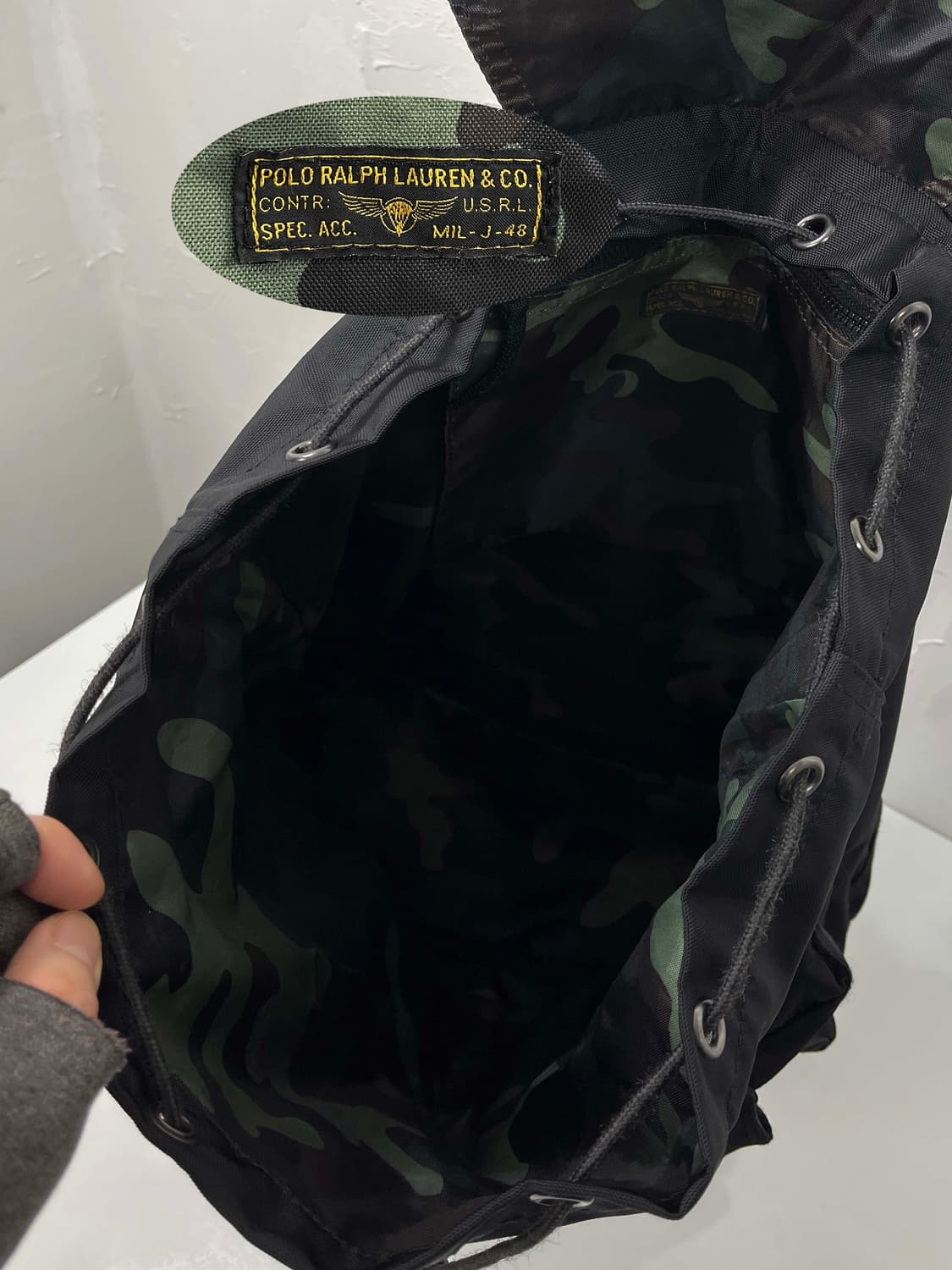 폴로 랄프로렌 유틸리티 이큅먼트 밀스펙 아카이브 나일론 백팩 상품이미지8