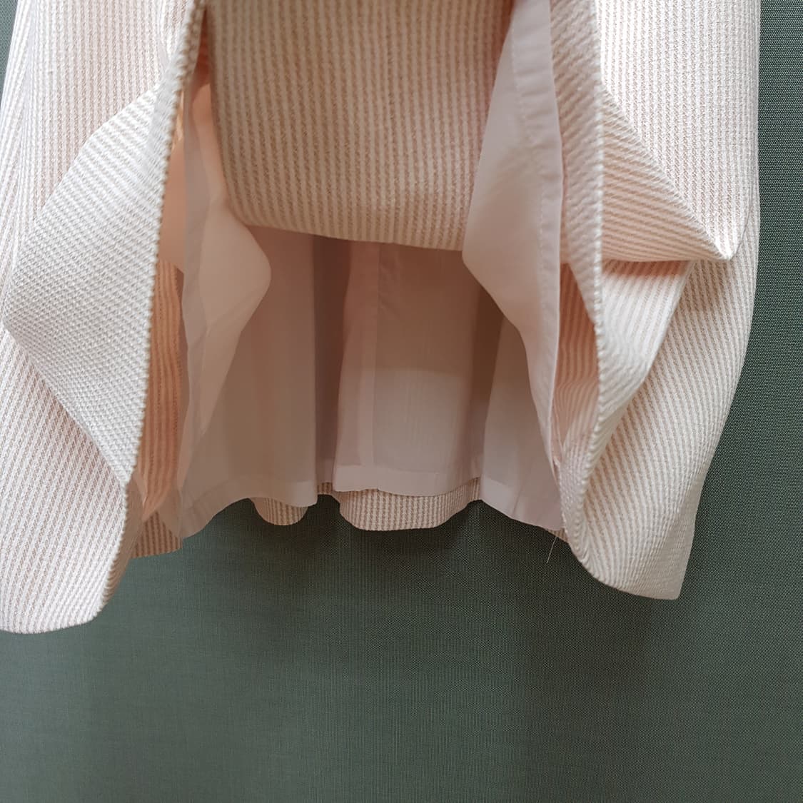 듀엘 DEWL 2022더블버튼 플레어 원피스 55사이즈 상품이미지4