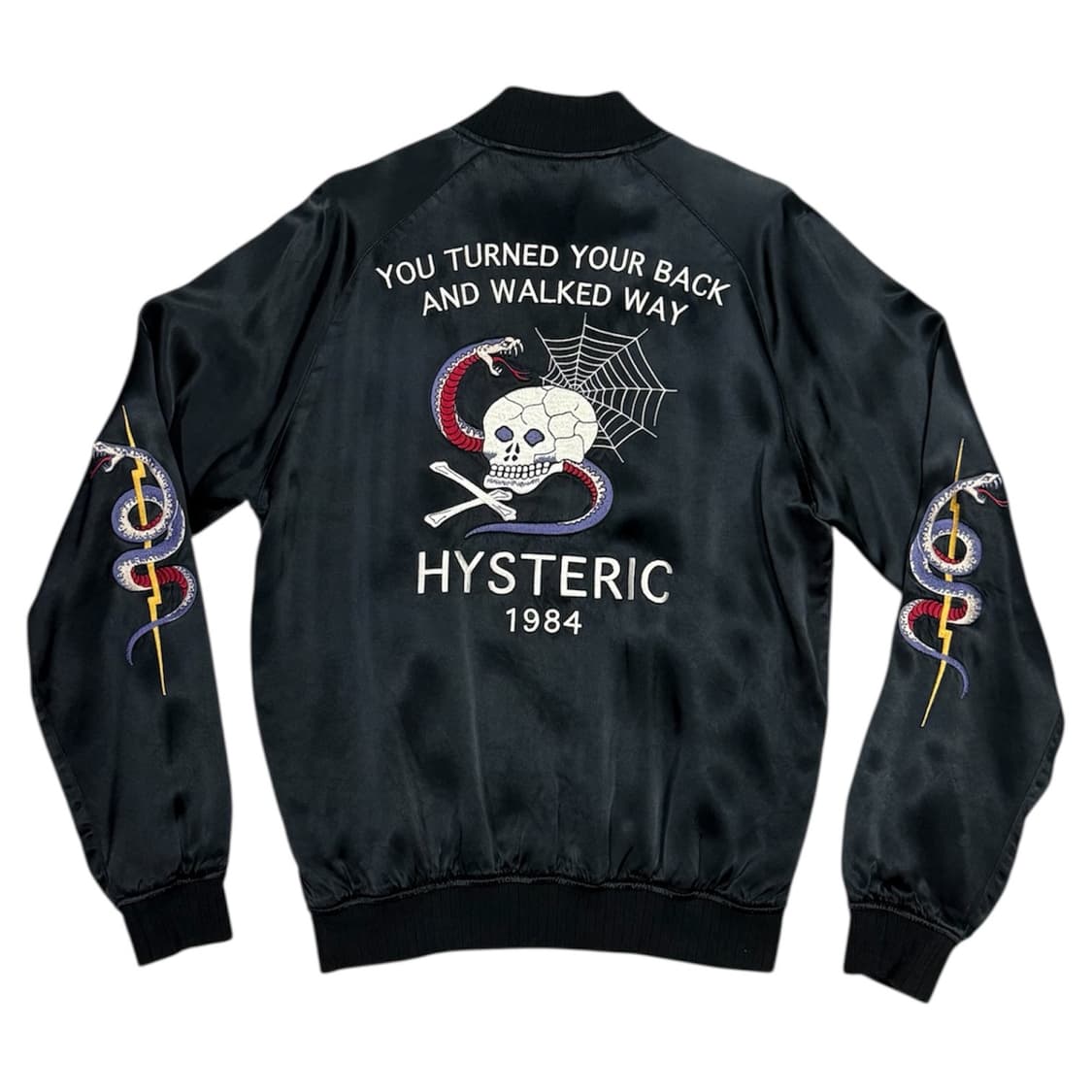 히스테릭 글래머 아카이브 해골 뱀 자수 스카잔 자켓 상품이미지1