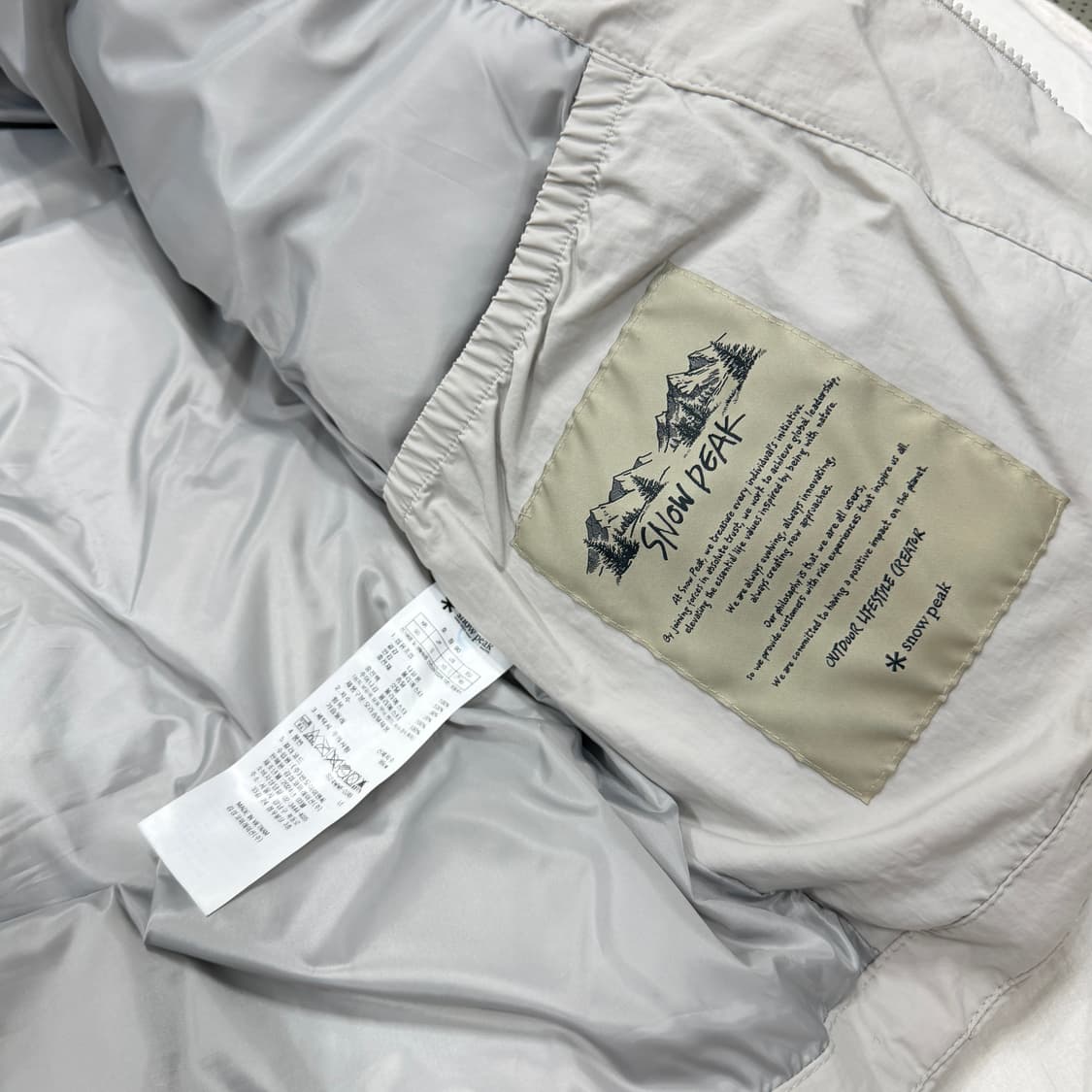 스노우피크 우먼 여성 덕다운 후드 패딩 90 S 상품이미지6