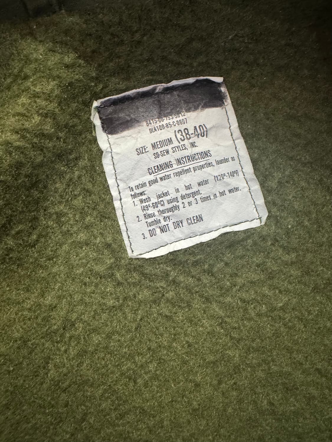 80s U.S NAVY A-2 덱 자켓 상품이미지8