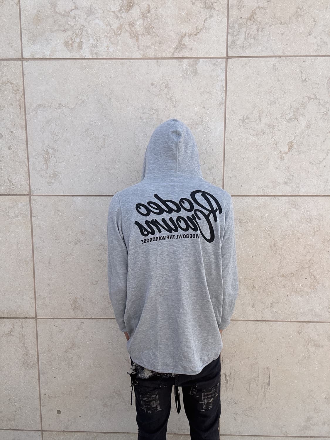 Nordic Pattern Detail Hoodie Cardigan 상품이미지2