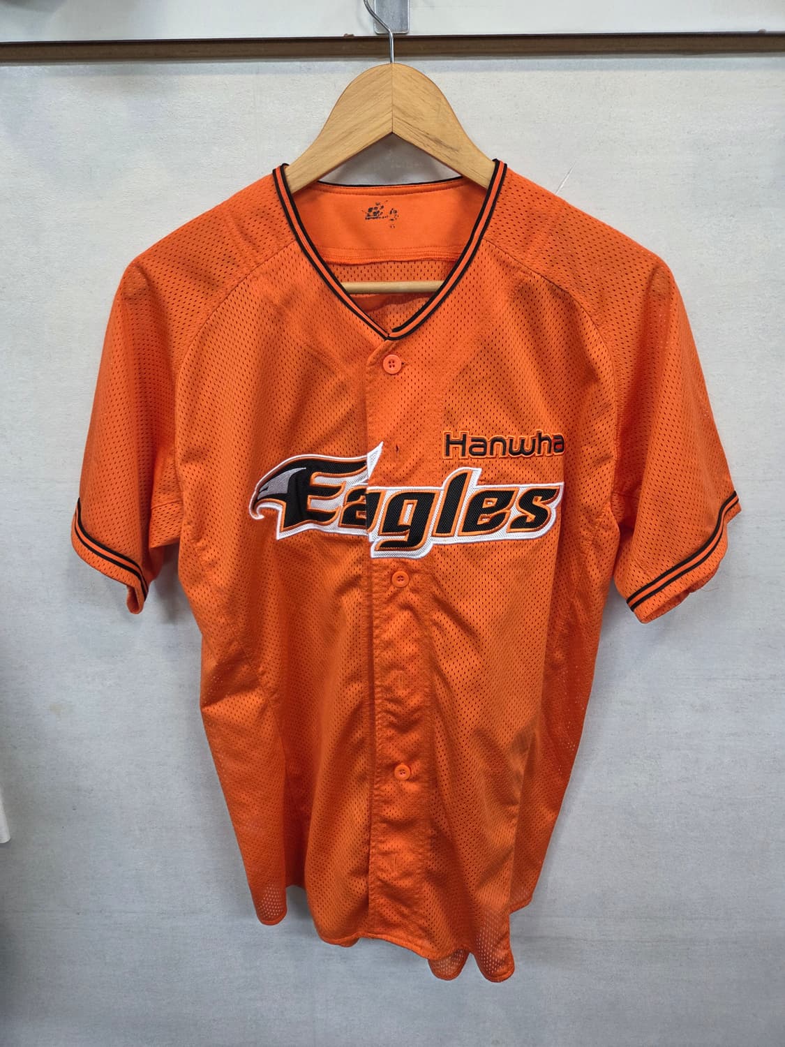 한화이글스 노마킹 원정 메쉬 져지 반팔 유니폼 95 오렌지  상품이미지1