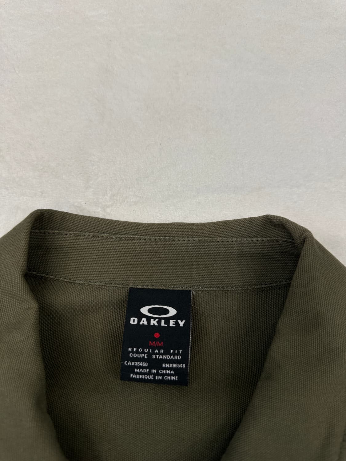 오클리 2way 워크 셔츠 자켓 카키 상품이미지3