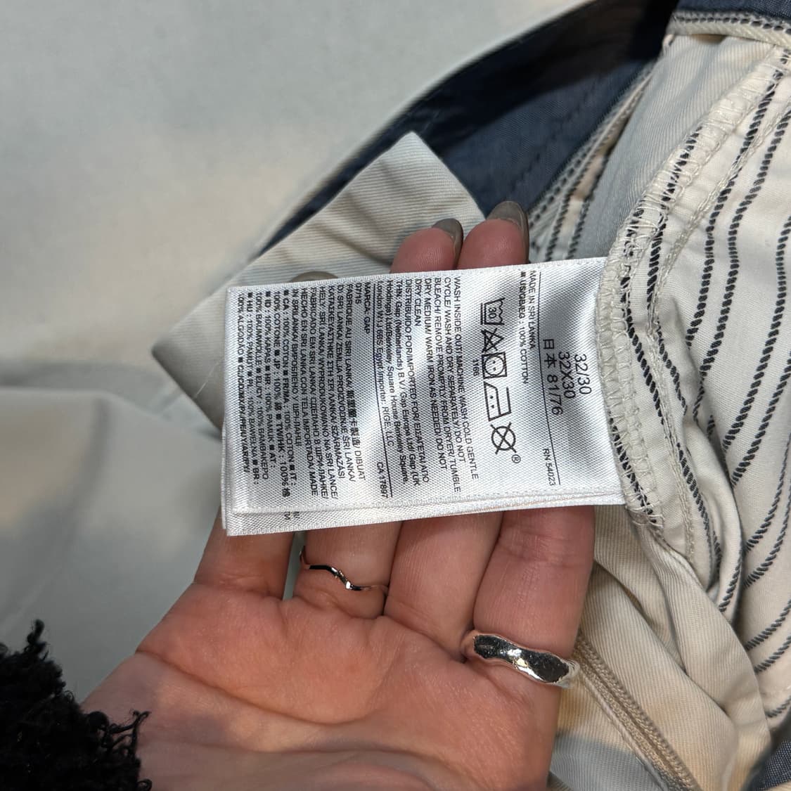 32inch) GAP 갭 치노 팬츠 면바지 상품이미지7