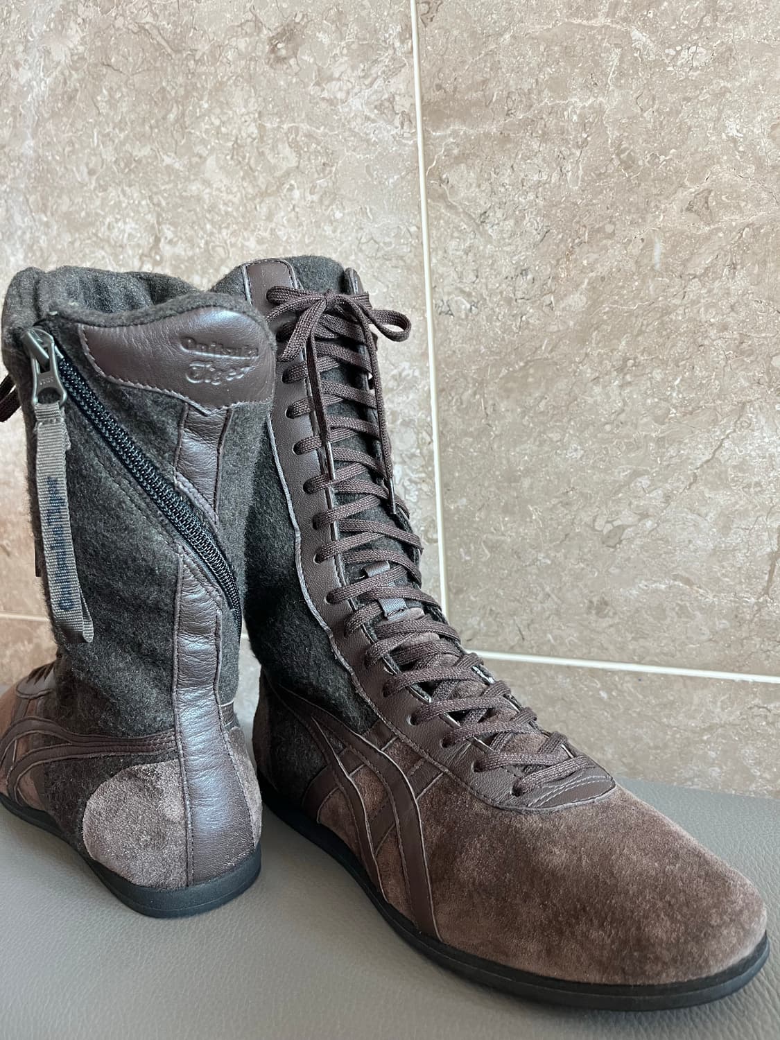 (빈티지)오니츠카 타이거 타이치 히나 부츠 235 상품이미지5