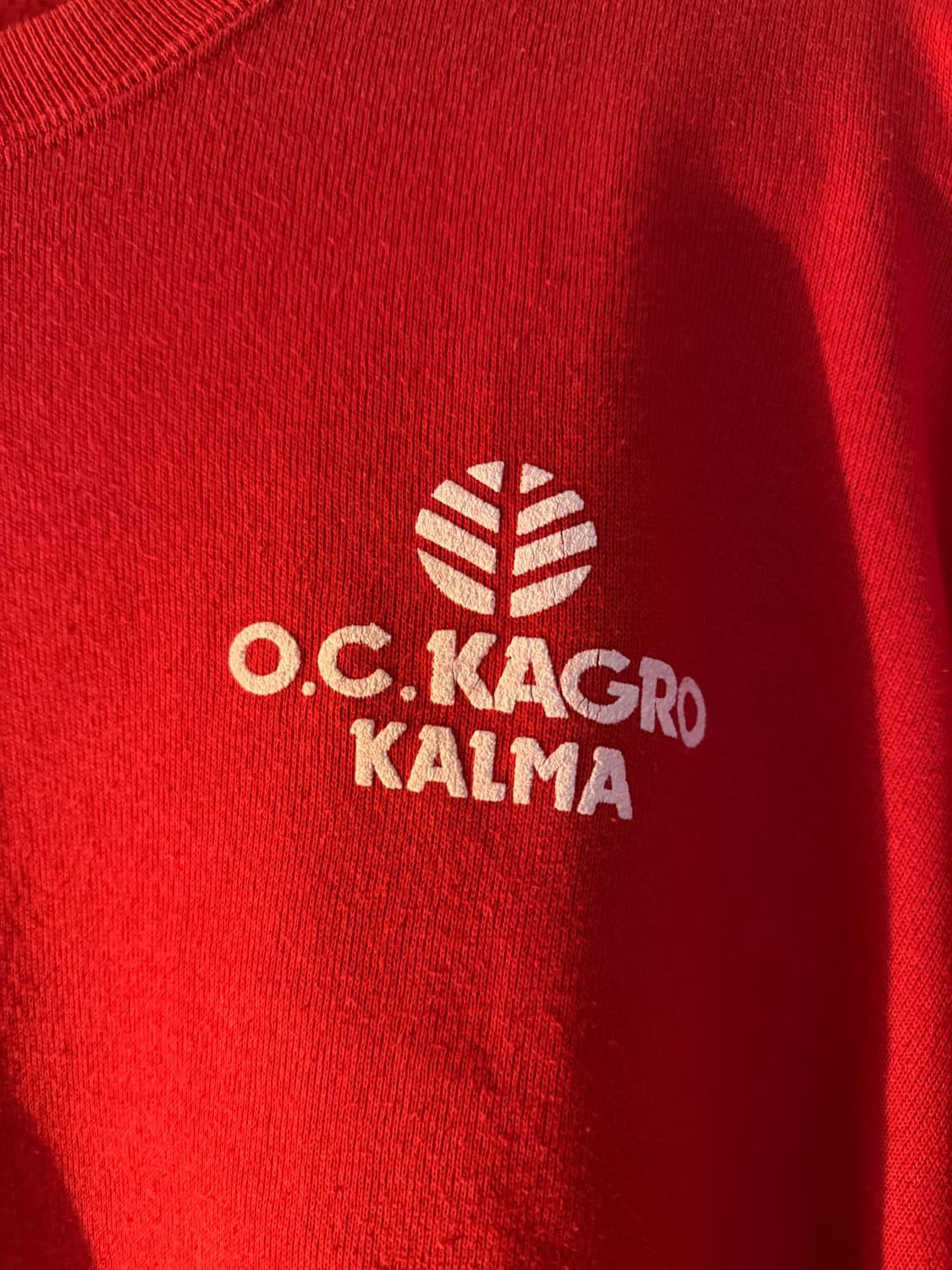 90s Made in usa 스웻셔츠 xl 레드 상품이미지3