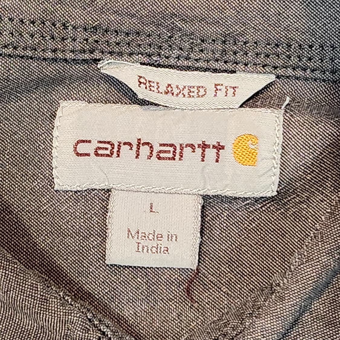 칼하트 그레이 긴팔 셔츠 (L) 상품이미지2